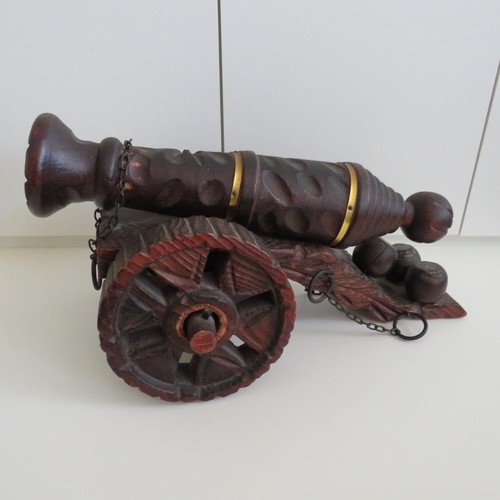 Große modellkanone holz - 55, x
