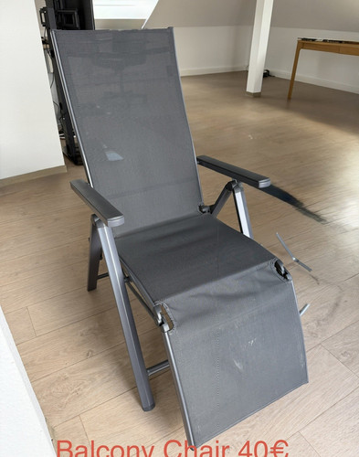 Relaxstuhl grau klappbar - relaxstuhl,