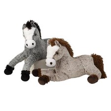Pferd kuscheltier liegend 50cm - kuscheltier,