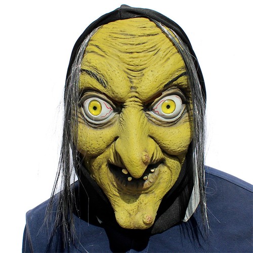 Halloween hexenmaske - halloween,