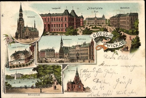 Litho zwickau sachsen - litho,