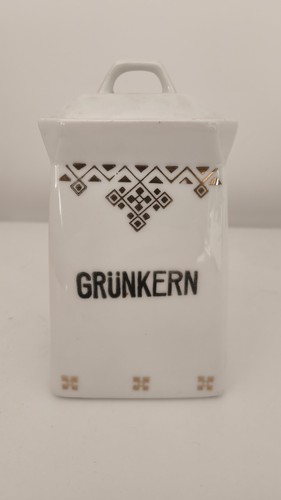 Vintage vorratsdose grünkern - vintage,