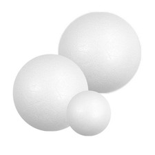 Styropor Kugeln einteilig 30