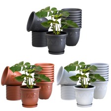 Blumentöpfe 10er Set mit