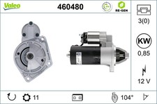 Anlasser Starter VALEO RE-GEN - AT 460480 +41.65€ Pfand für VW TRANSPORTER T1 22