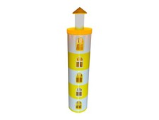 Leuchtturm mit LED Licht extra