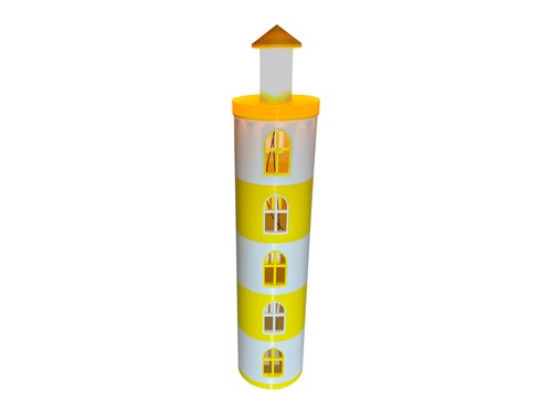 Leuchtturm mit led licht - mit,