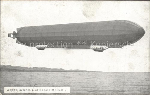 Zeppelin luftschiff modell - luftschiff, 4