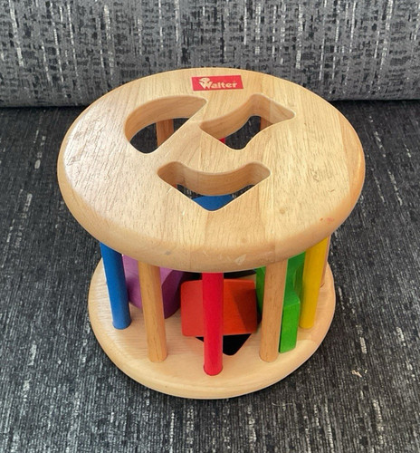 Holzspielzeug sortier rolle - holzspielzeug, sortier-rolle