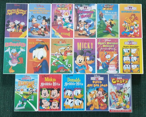 Disney vhs micky donald - 17,