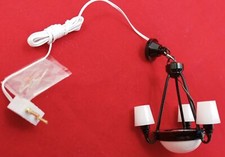 3-Arm Kronleuchter für 1:12