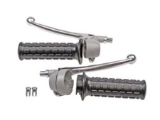 Gasgriff kupplungsgriff grau - gasgriff,