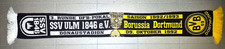 SSV Ulm 1846 e.V. vs Borussia Dortmund Schal / DFB Pokal 1992-93 / Donaustadion