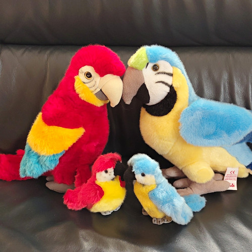 Stoff plüschtier vogel - &,