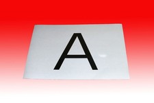 A - Warntafel Tafel magnetisch