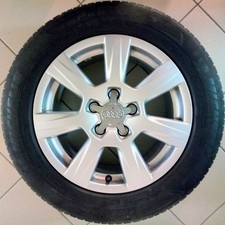 Kompletträdersatz für AUDI 225/55R16 95W MICHELIN inkl. Nabendeckel - TOPZUSTAND