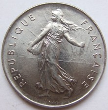 Münze republique francaise - münze, 5