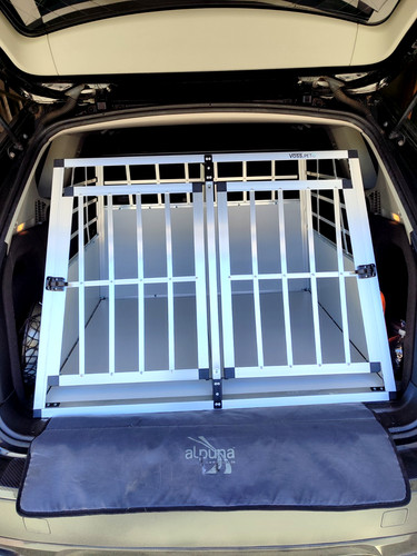 Autohundedoppelbox alu - autohundedoppelbox,