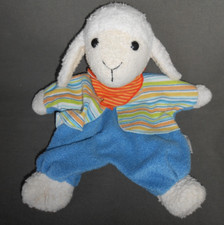 STERNTALER SCHMUSETUCH SCHNUFFELTUCH SCHAF LAMM STELLA  GROSS   ! VINTAGE !