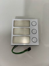 Ritto 1875370 Portier Tastenmodul 3 Wohnungen weiß