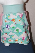 Rock mit Taschen-handmade-Lümmelrock-Neu-in den Wolken