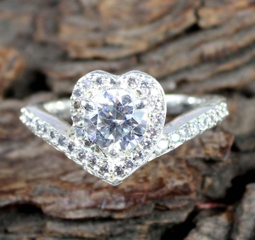 Weißer diamant solitär 11 - weißer, 1,11