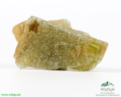 Mineralien quarz auf fluorit - mineralien,