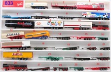 Bastelmodelle Herpa u.a. Auflieger Wandt Wasel Hakull Talke Elaskon 1:87 /833