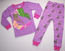 Mädchen Kinder Schlafanzug Pyjama Meerjungfrau, Gr.7J (116-122 ). Neu! Geschenk