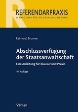 Abschlussverfügung der