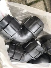3x PE Rohr Verschraubung Bogen Kupplung 32mm PN 16 DN40 D50x50 u.weitere Größen