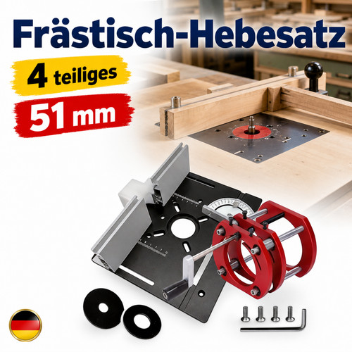 Frästisch hubvorrichtung - frästisch,