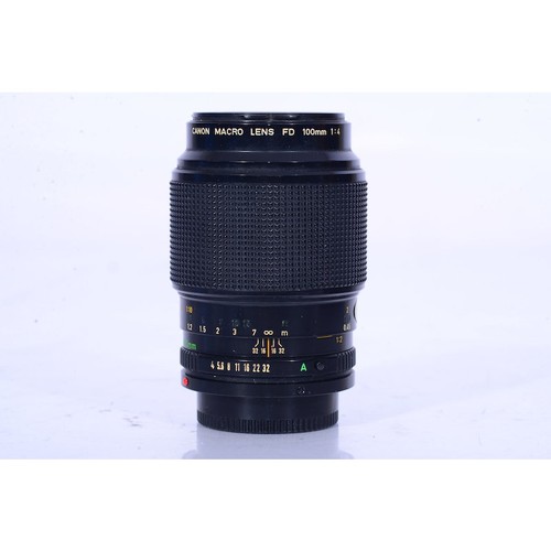 Canon 100 makro - canon, fd