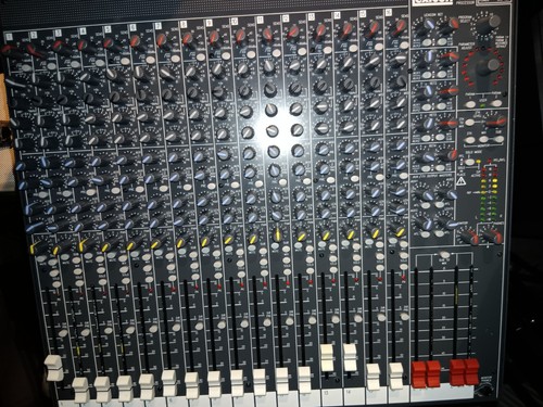 Soundkraft audio mixer - audio, fx-16