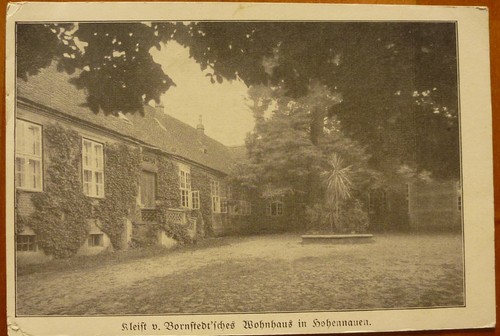 Hohennauen kleist haus 1910 - ak,