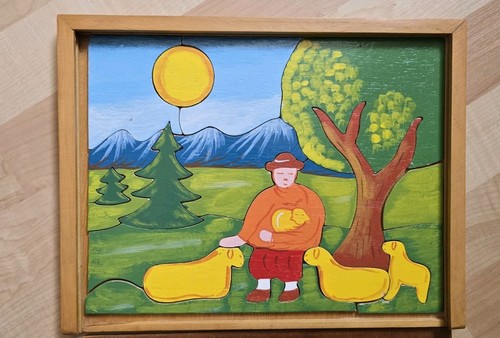 Altes decor spielzeug puzzle - altes,