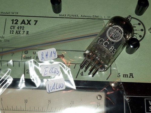 Valvo ecc83 röhre - -,