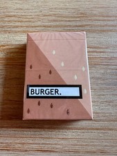 Burger playing cards - burger, (2017)