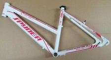 Spyder Lady 44cm Damen Alu Rahmen V-Brake weiss-pink matt 2045gramm MTB 26"