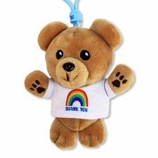 Teddy 10 cm mit Bagclip und