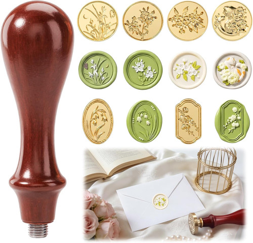 Siegelstempel set mit - mit, 6