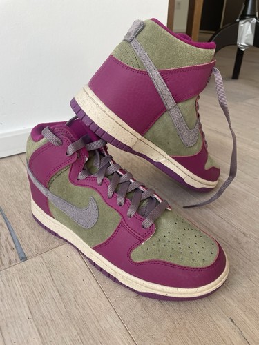 Nike hightop sneaker - hightop, fuchsia