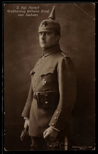 Grossherzog wilhelm ernst - ak,