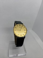 Vintage Milus vergoldete Uhr