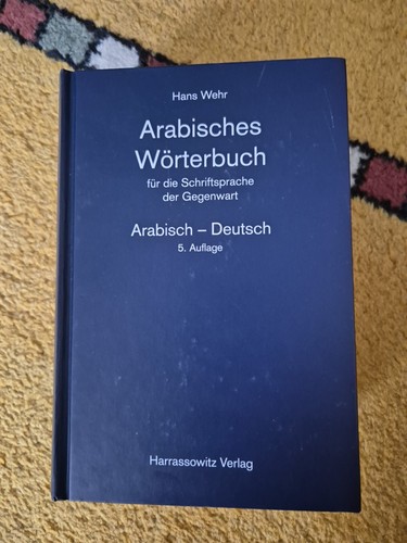 Wörterbuch arabisch deutsch - wörterbuch, arabisch-deutsch