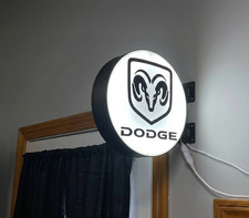 Dodge LED Leuchtschild -