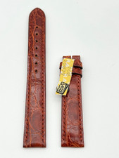 Chronoswiss Brown Alligator Watch Strap 16mm Black Friday Weekend 10% Reduction