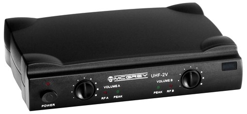 Doppel uhf funk - dj,