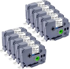 10x Schriftband Brother für