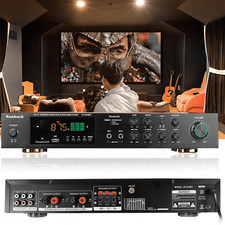 AV-628BT 2000W HiFi Verstärker 5 Kanal Stereo Amplifier Bluetooth Vollverstärker